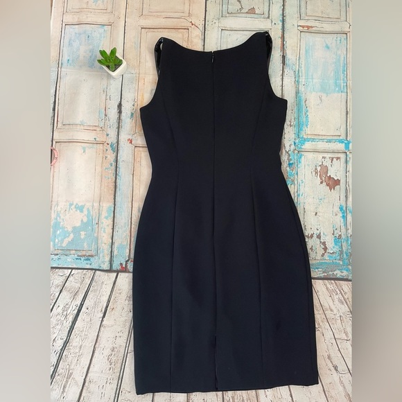Tahari black tank top dress - Picture 2 of 4